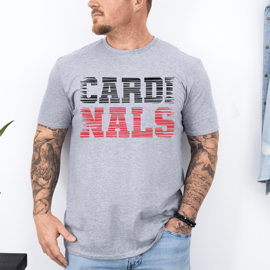 Cardinals Distressed Graphic Tee