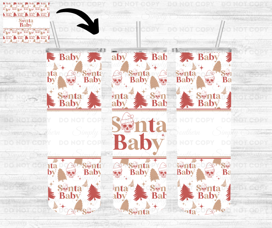 Santa Baby Tumbler